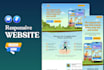 design framer website, webflow website, figma to webflow framer landing page