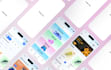 design creative mobile app UI UX in figma