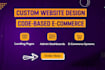 custom ecommerce website with admin panel