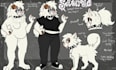 draw furry reference sheet, fursona ref sheet, furry oc, protogen art