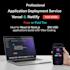 deploy your app to vercel or netlify