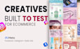 design meta ad creatives and static ads for ecommerce brands