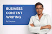 write high converting business content sales copy for coaches, online mentors