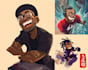 create comics and cartoon illustrations