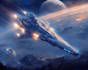 design a sci fi spaceship design