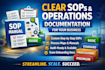 create clear sops and operations documentation for your business