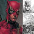 do comic book illustration, marvel comic superhero