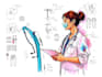 draw professional medical concept sketches