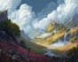 illustrate fantasy environments for games and novels