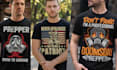 create creative clothing design tshirt design