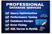 do your sql server queries, optimization and administration