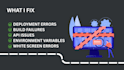 fix bugs and deploy your website on vps, vercel, AWS