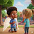 create cute 3d childrens books