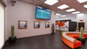 redesign office interior,lobby,cgi commercial space,3d realistic render,bar,cafe