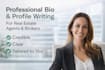 write your real estate bios and profiles
