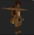 make a 3d character model for games or film