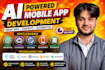 build ai powered mobile app with chatbot and automation