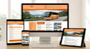 build a modern fully functional website ready to launch