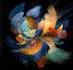 draw abstract murals illustrations design