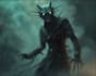 create creepy dark fantasy character illustrations