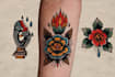 draw american tattoo design old school tattoo