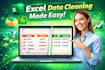 clean, formate, merge, split excel data