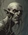 create creepy dark fantasy character illustrations