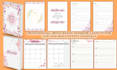design journals, planners and low content books