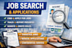do professional job search and job applications