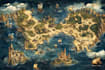 draw fantasy dnd map, battle game map, ttrpg cartography