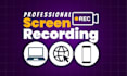 saas tutorial video, screen recording, app and software demo
