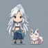 draw cute chibi character for any purposes