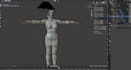 create 3d model, rigging in blender, cinema 4d, vrchat, iclone 8, animation, mmd
