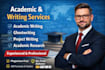 do expert academic writing services, course content creation, ghostwriting