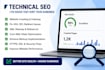 technical SEO, website audit, on page website optimization, search console