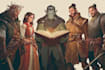 illustrate your dnd heroes in epic fantasy style