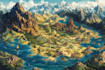 turn your map into fantasy map