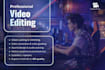 do professional 4k video editing with vfx in after effects