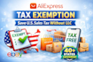 set up aliexpress tax exemption without llc