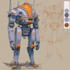draw or design mechs robots concepts art