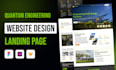 create clean and high converting UI UX website design