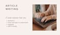 write clear and engaging SEO blog articles