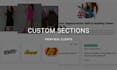 create custom shopify sections, reusable blocks and snippets