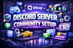 setup custom discord community server for your business with whop integration