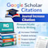 grow google scholar citations higher rank journal publication scopus indexing
