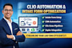 do clio automation intake form optimization clio grow clio manage crm setup