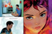 draw a comic book illustration, comic graphic novel