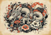 create design japanese art style