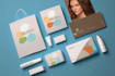 design a brand style guide and logo