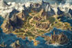 make fantasy map illustration